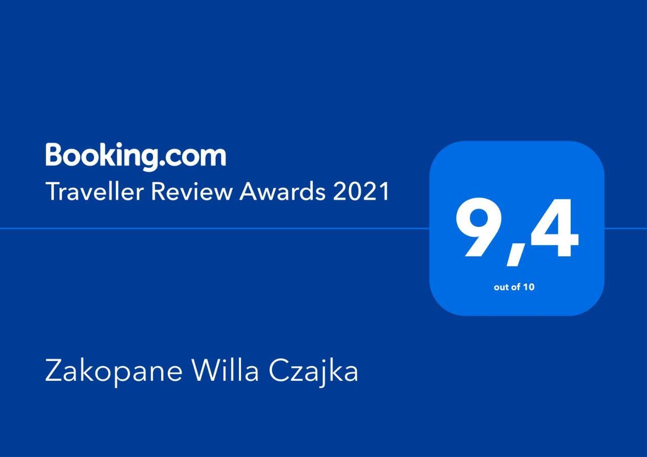 Willa Czajka - Widokowe Apartamenty Zakopane Kültér fotó